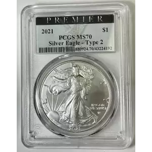 2021 $1 Silver Eagle - Type 2 (2)