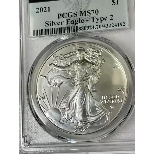 2021 $1 Silver Eagle - Type 2