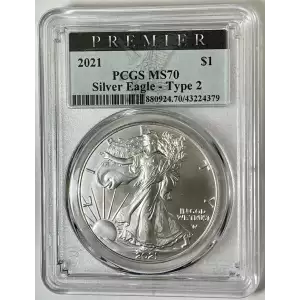 2021 $1 Silver Eagle - Type 2