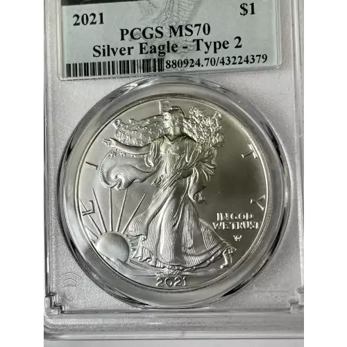 2021 $1 Silver Eagle - Type 2 (2)