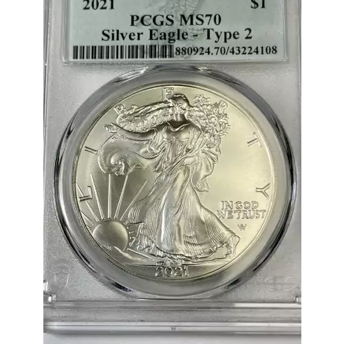 2021 $1 Silver Eagle - Type 2