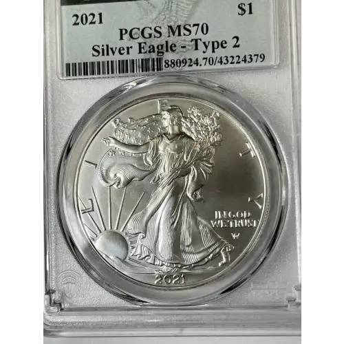 2021 $1 Silver Eagle - Type 2 (2)