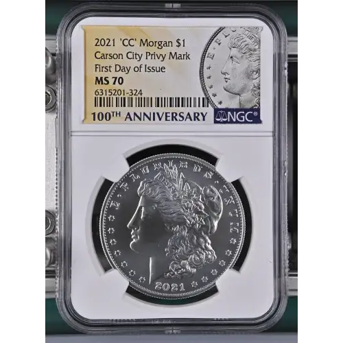 2021 'CC' Carson City Privy Mark First Day of Issue (2)