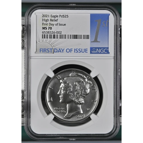 2021 High Relief First Day of Issue (2)