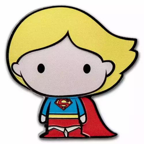 2021 Niue 1 oz Silver Chibi Coin Collection: Supergirl (3)