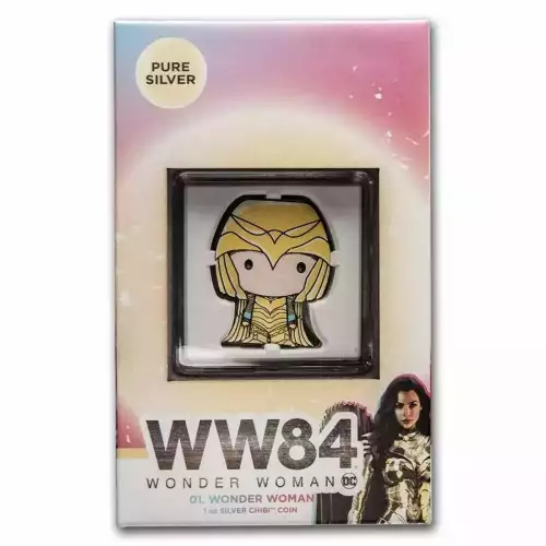 2021 Niue 1 oz Silver Chibi Coin Collection: Wonder Woman 1984