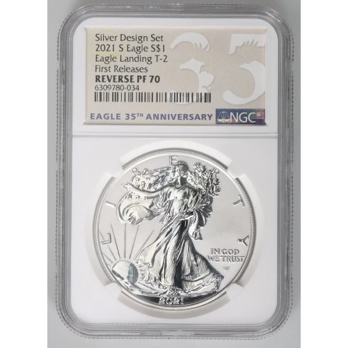 2021 S Eagle Landing T-2 First Releases Silver Design Set (2)