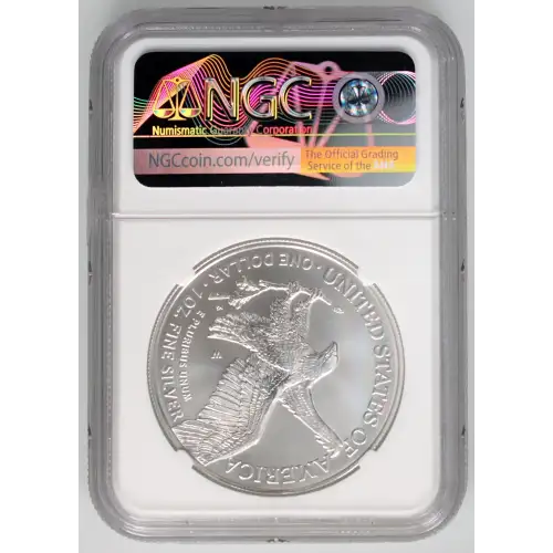 2021 W Eagle Landing T-2 First Releases Burnished Silver Eagle (4)