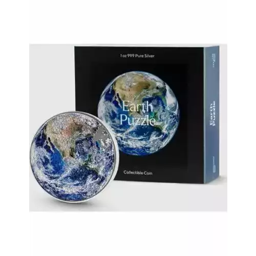 2022 Chad Earth Puzzle 5000 Francs Coin