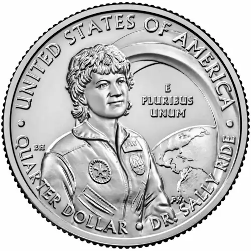 2022 D Sally Ride U.S. American Women's Quarter