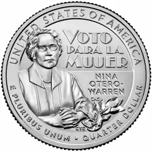 2022 P Nina Otero-Warren U.S. American Women's Quarter 