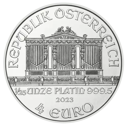 2023 1/25oz  Austrian Platinum Philharmonic (3)