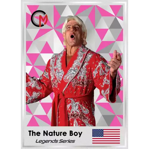 2023 Cook Islands Ric Flair 3g .999 Silver “Pink Colorway” Trading Coin Card NGCx10 [DUPLICATE for #549250] (3)