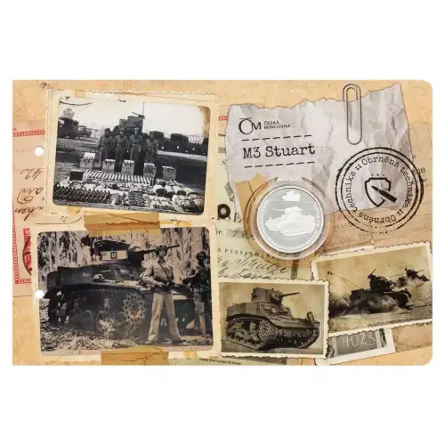 2023 Niue Armored Vehicles M3 Stuart Proof 1 oz Silver Coin (4)