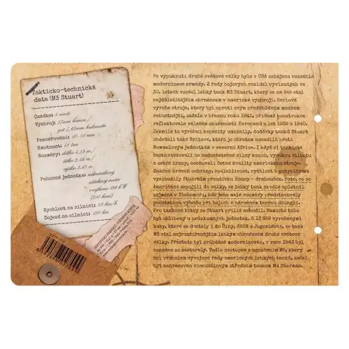 2023 Niue Armored Vehicles M3 Stuart Proof 1 oz Silver Coin