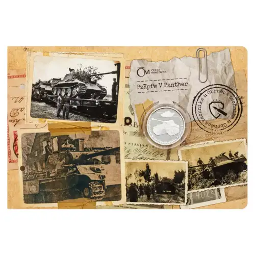 2023 Niue Armored Vehicles V Panther Proof 1 oz Silver Coin (4)