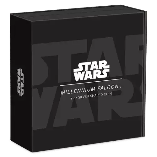 2023 Niue Star Wars Millennium Falcon 2 oz Silver Coin (5)