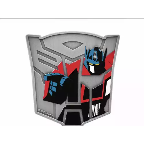 2023 Samoa Transformers Optimus Prime 1 oz Silver Coin (3)