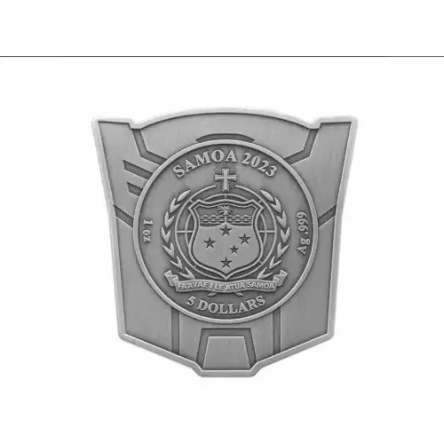 2023 Samoa Transformers Optimus Prime 1 oz Silver Coin (4)