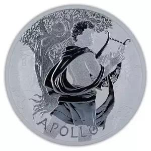 2023 Tuvalu Gods of Olympus Apollo 1 oz Silver Coin (4)