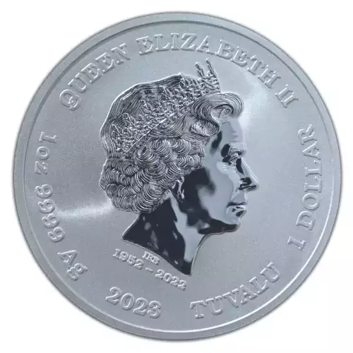 2023 Tuvalu Gods of Olympus Apollo 1 oz Silver Coin (3)