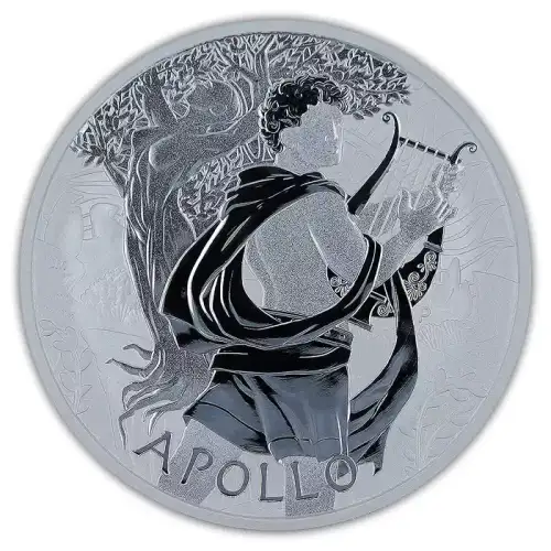 2023 Tuvalu Gods of Olympus Apollo 1 oz Silver Coin (4)