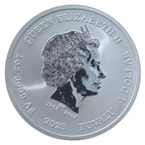 2023 Tuvalu Gods of Olympus Apollo 1 oz Silver Coin (3)