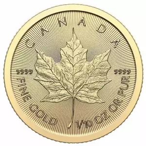 2024 1/10 oz Canadian Gold Maple Leaf (2)