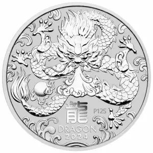 2024 1/2 oz .9999 Silver Perth Lunar Year of the Dragon Silver Coin (2)