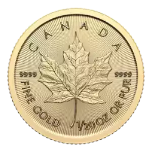 2024 1/20 oz Canadian Gold Maple Leaf (2)