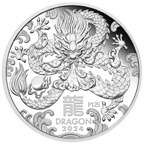 2024 1/2oz Australian Perth Mint Silver Lunar III: Year of the Dragon (3)