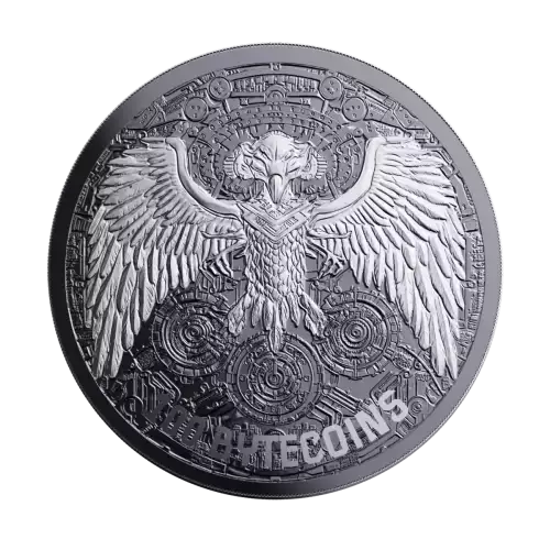2024 A.I. Silicon Haven 100 Bytecoins Prooflike 1 oz Silver Round
