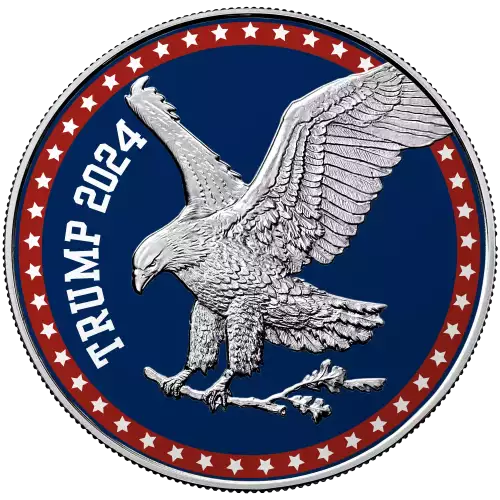 2024 American Silver Eagle Let's Make America Great Again Edition 1 oz Silver Coin (3)