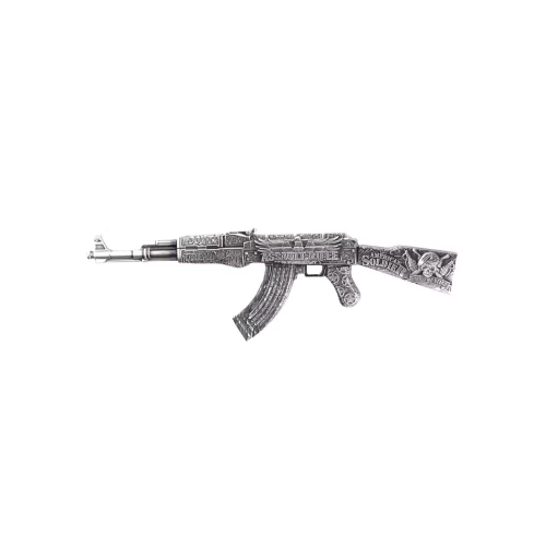 2024 Chad Assault Rifle 2 oz .999 Silver Coin