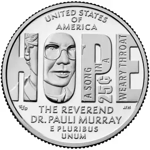 2024 D Rev. Dr. Pauli Murray U.S. American Women's Quarter 