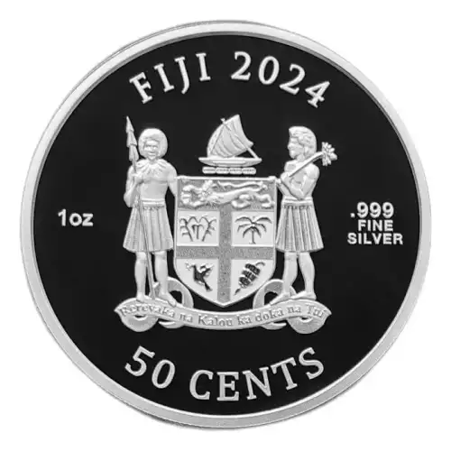 2024 Fiji Popeye Proof-Like 1 oz Silver Coin