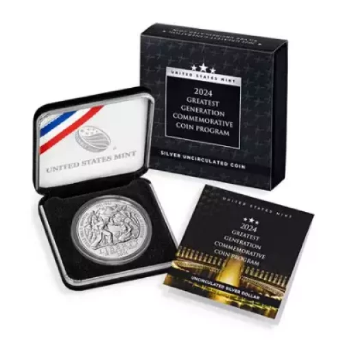 2024 Greatest Generation Proof Silver Dollar Commemorative (3)