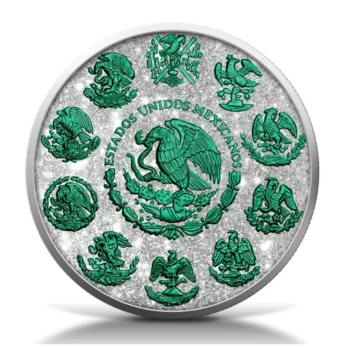 2024 Mexico Libertad Diamond Dust Poison Edition 1 oz Silver Coin