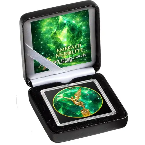 2024 Mexico Libertad Emerald Nebulite Edition 1 oz Silver Coin (4)
