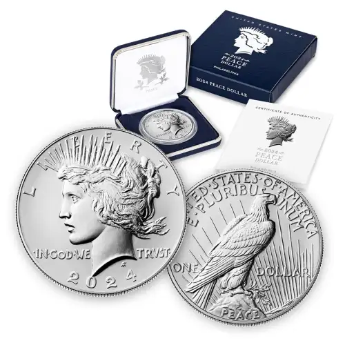 2024-P Peace Silver Dollar Uncirculated Coin