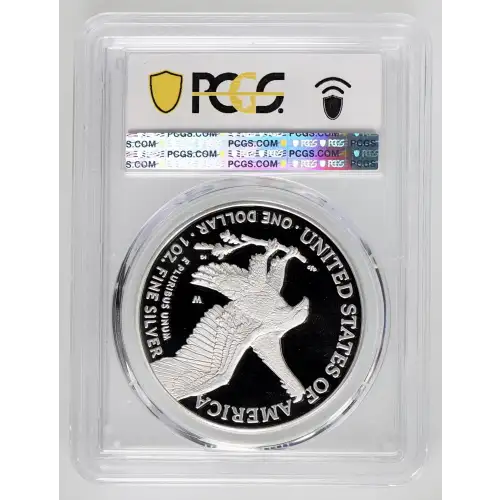 2024-W  $1 Silver Eagle First Strike, DCAM (2)