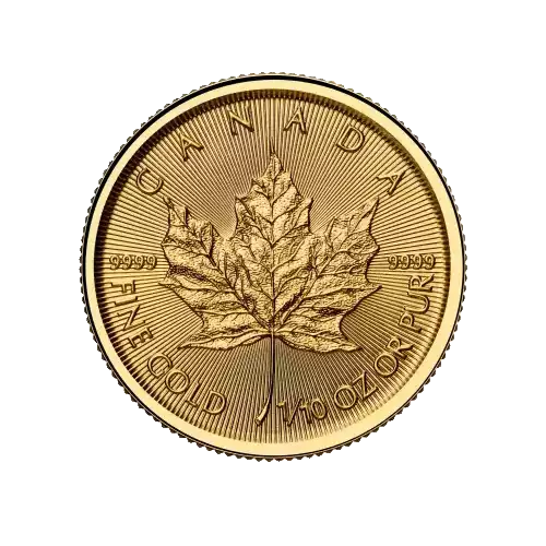 2025 1/10oz Canadian Gold Maple Leaf (2)