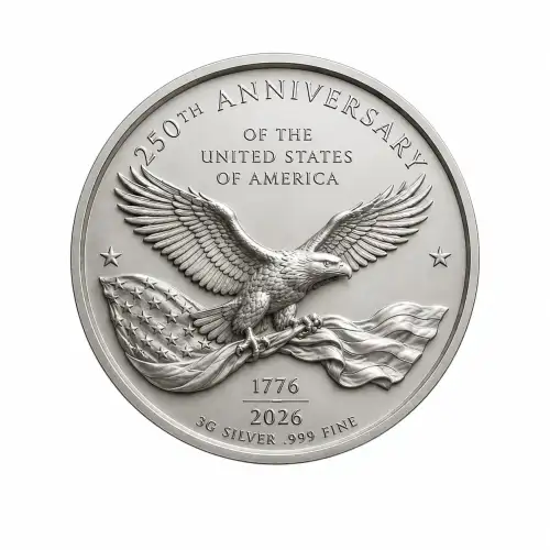 2026 250 Years of Liberty & Freedom  3g Silver Medal (3)