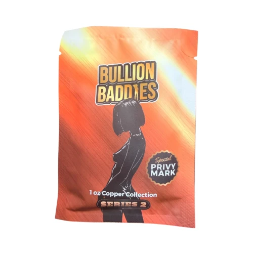 2026 Bullion Baddies Series 2 Colorized 1 oz Copper Bar  Mystery Pack [DUPLICATE for #562118] (2)