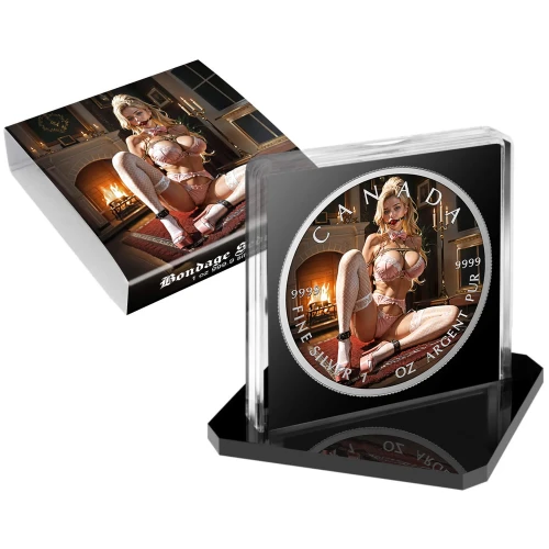 2026 Canada Maple Leaf Bondage Seduction Edition   1 oz Silver Coin (2)