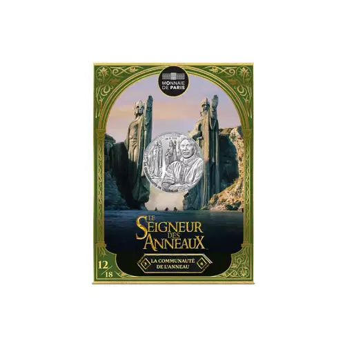 2026 France Lord of the Rings 13g Silver Coins -Boromir & the River Anduin