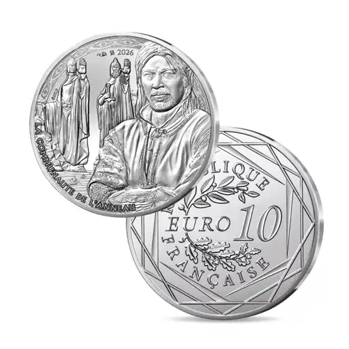2026 France Lord of the Rings 13g Silver Coins -Boromir & the River Anduin (2)