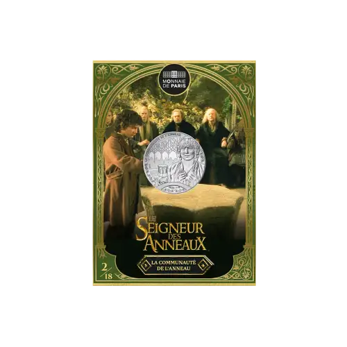 2026 France Lord of the Rings 13g Silver Coins - Fellowship of the Ring (2)