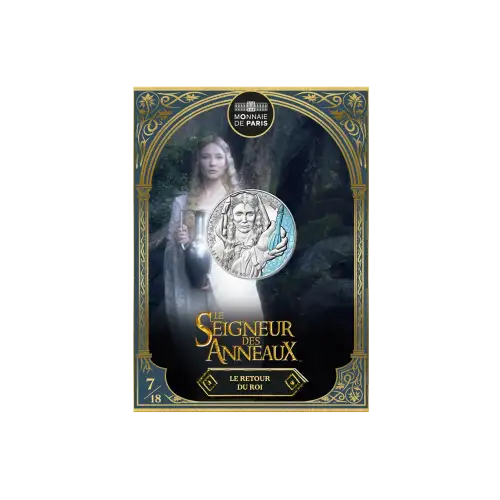 2026 France Lord of the Rings 13g Silver Coins - Galadriel (2)