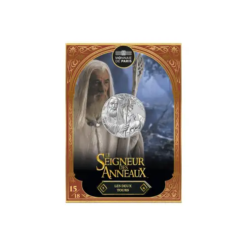 2026 France Lord of the Rings 13g Silver Coins - Gandalf the White